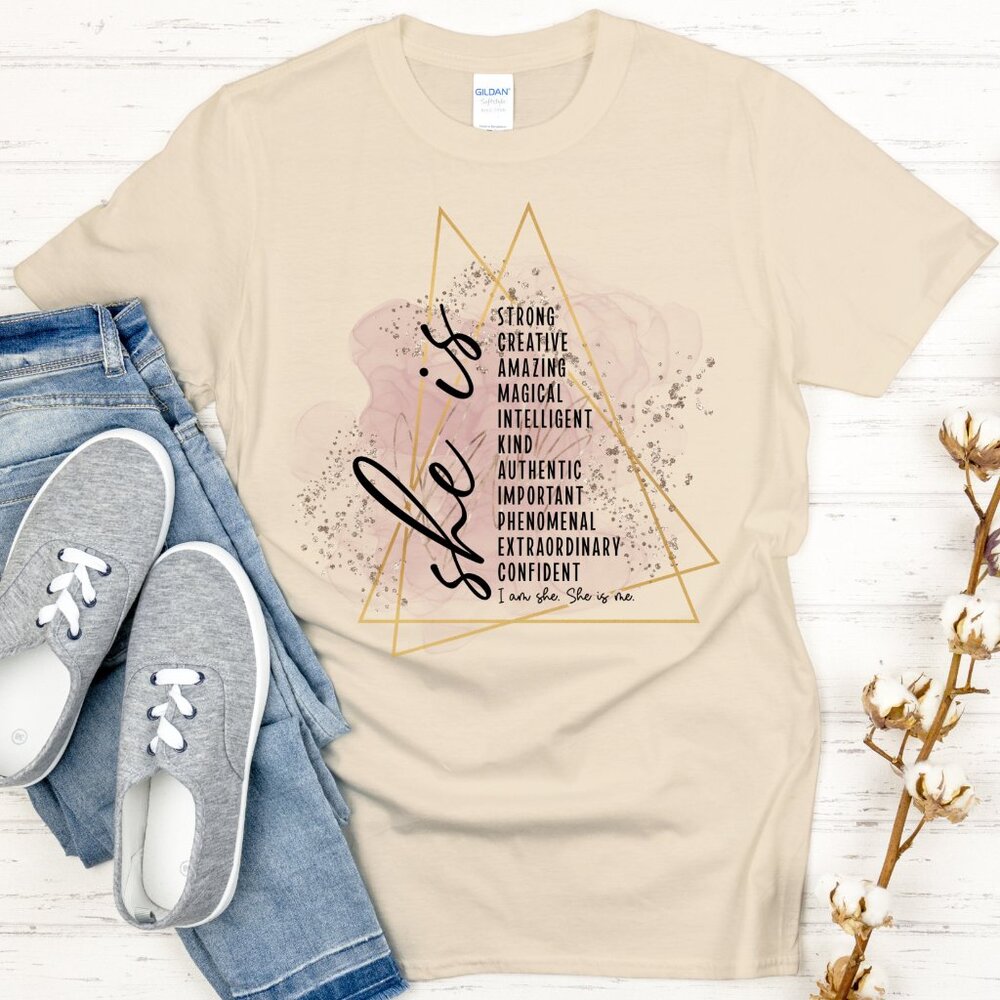 She Is Graphic T-Shirt
